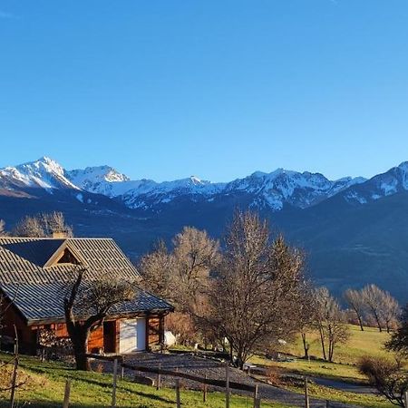 Chalet Mounette Ski Sauna Lac Embrun Puy-Sanieres Εξωτερικό φωτογραφία