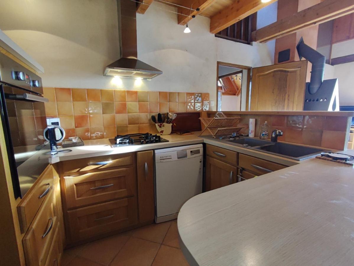 Chalet Mounette Ski Sauna Lac Embrun Puy-Sanieres Εξωτερικό φωτογραφία